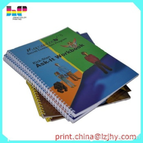 Many pages soft cover perfect bound books printing